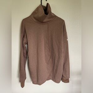 Nike turtleneck cardigan sweater